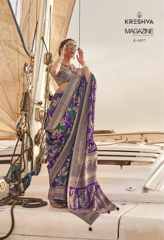 Kreshva magazine Surat saree wholesale market online